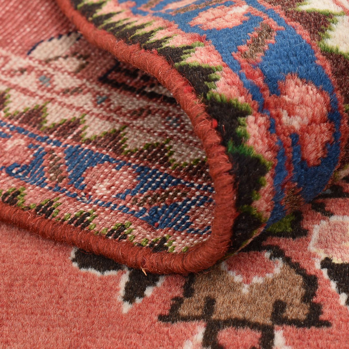 Perski dywan - Nomadyczny - 110 x 67 cm - jasna czerwień