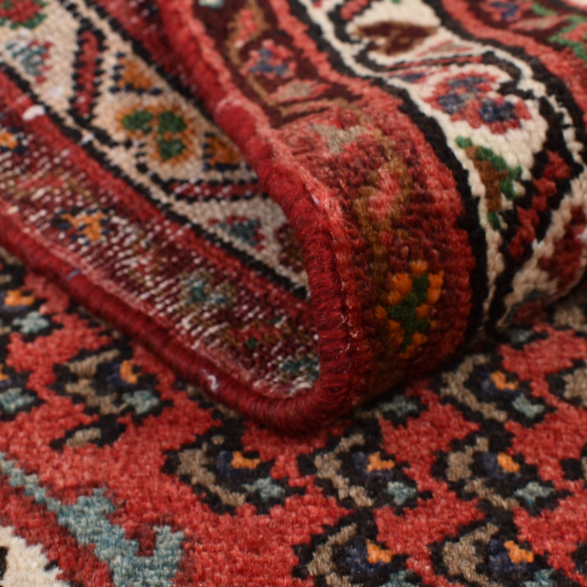 Perski dywan - Nomadyczny - 110 x 65 cm - czerwony