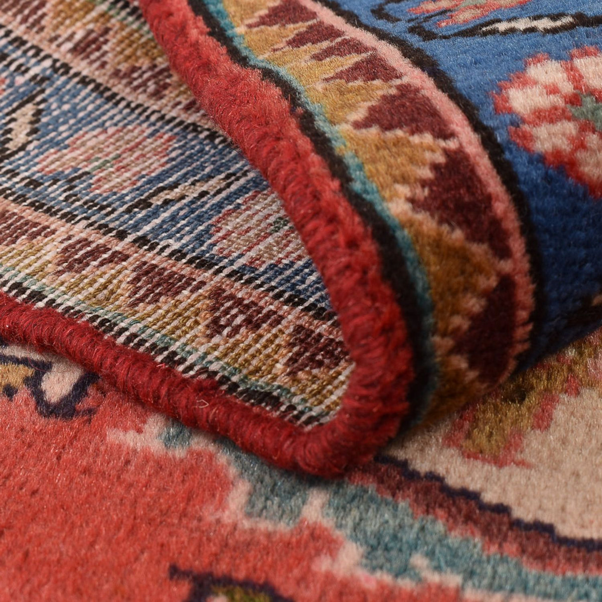 Perski dywan - Nomadyczny - 128 x 74 cm - czerwony