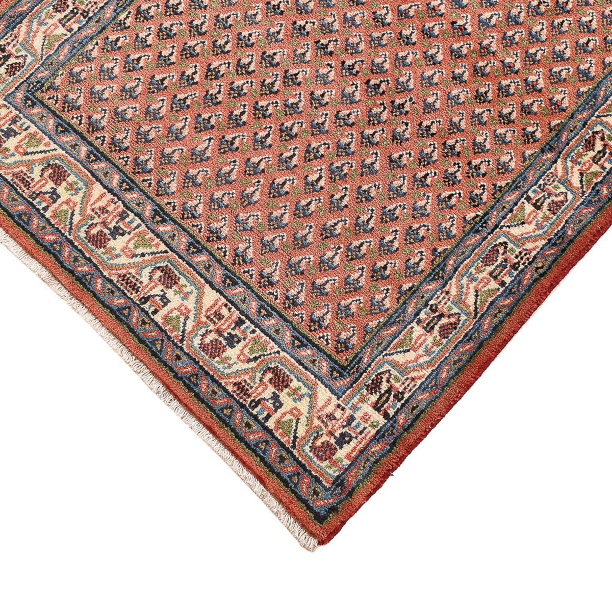 Dywan perski - Mir - 139 x 68 cm - ciemna czerwień