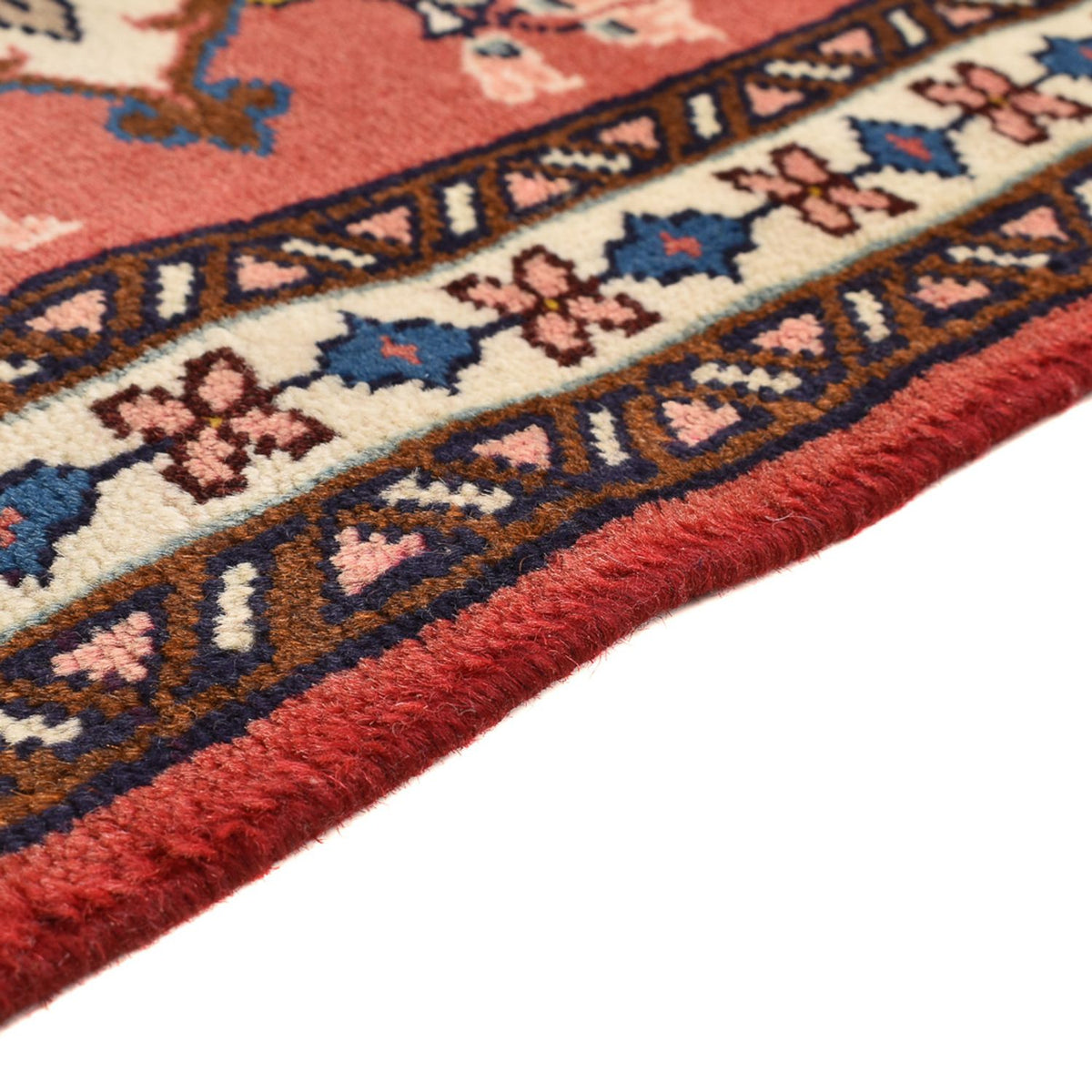 Perski dywan - Nomadyczny - 130 x 76 cm - czerwony