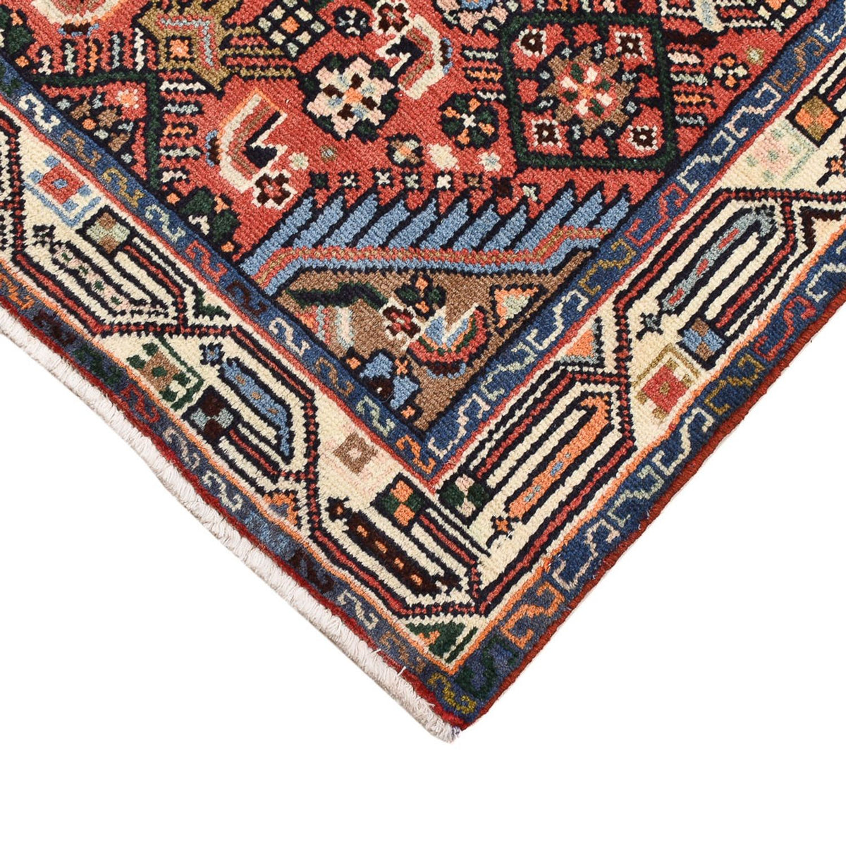 Perski dywan - Nomadyczny - 130 x 80 cm - wielokolorowy