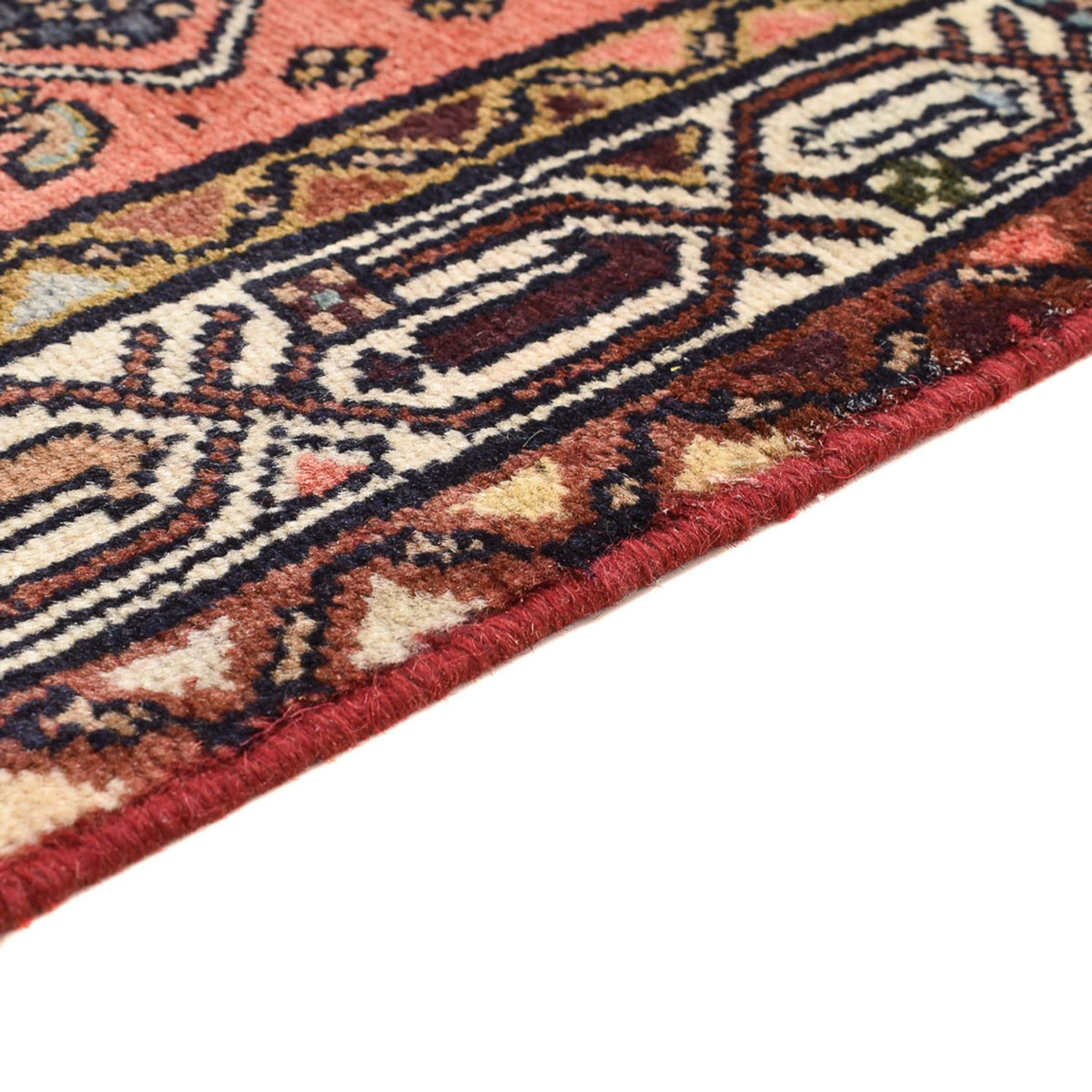 Perski dywan - Nomadyczny - 123 x 75 cm - jasna czerwień