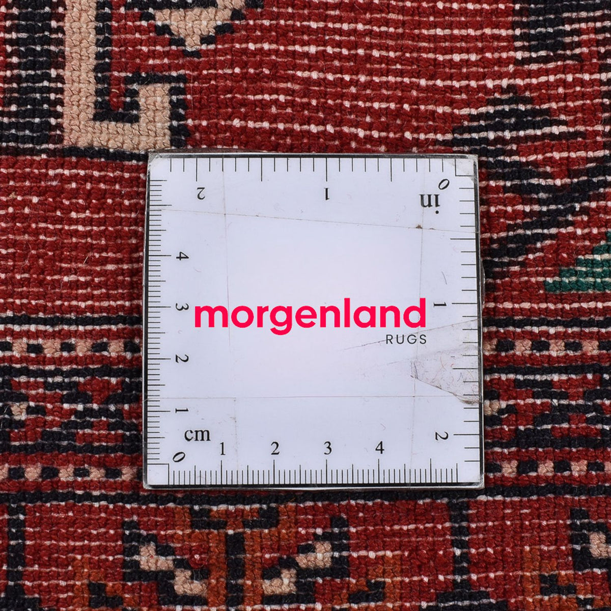 Dywan turkmeński - 115 x 85 cm - czerwony