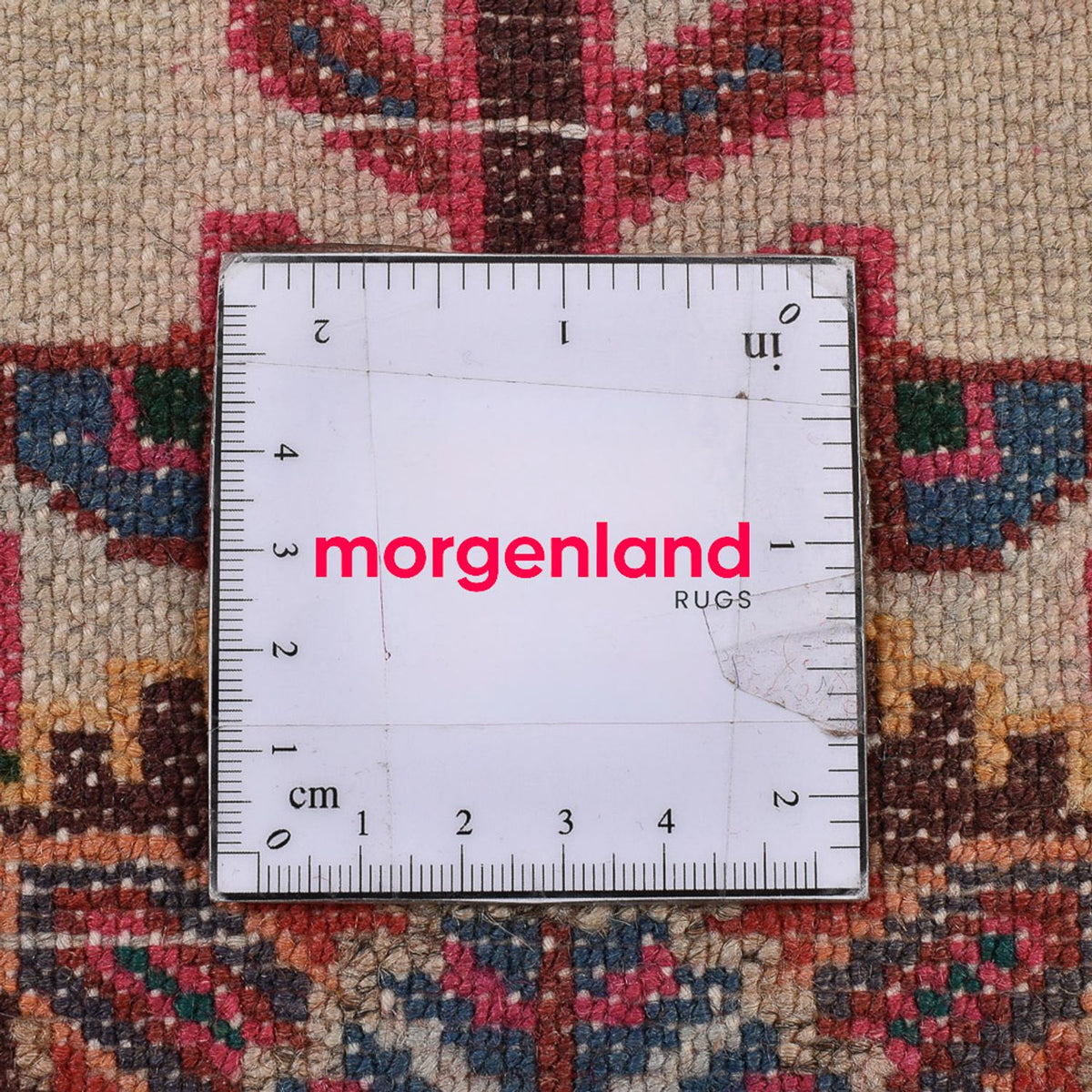 Perski dywan - Nomadyczny - 113 x 76 cm - jasna czerwień