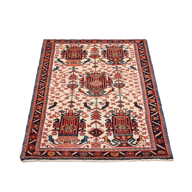 Perski dywan - Nomadyczny - 130 x 86 cm - jasna czerwień