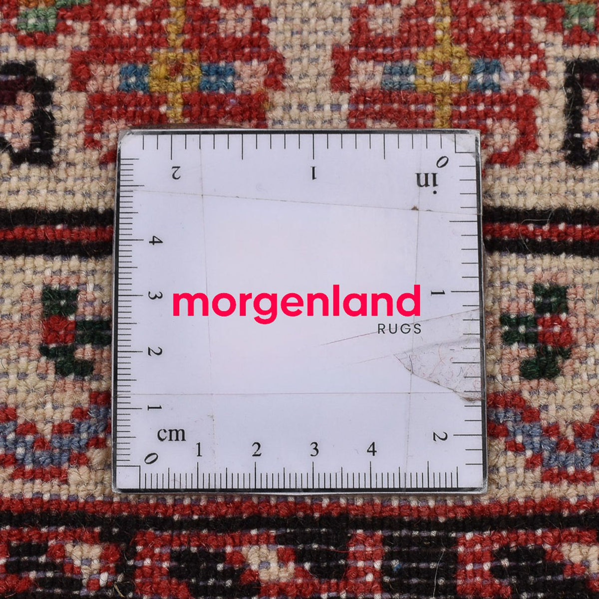 Perski dywan - Nomadyczny - 132 x 68 cm - jasna czerwień