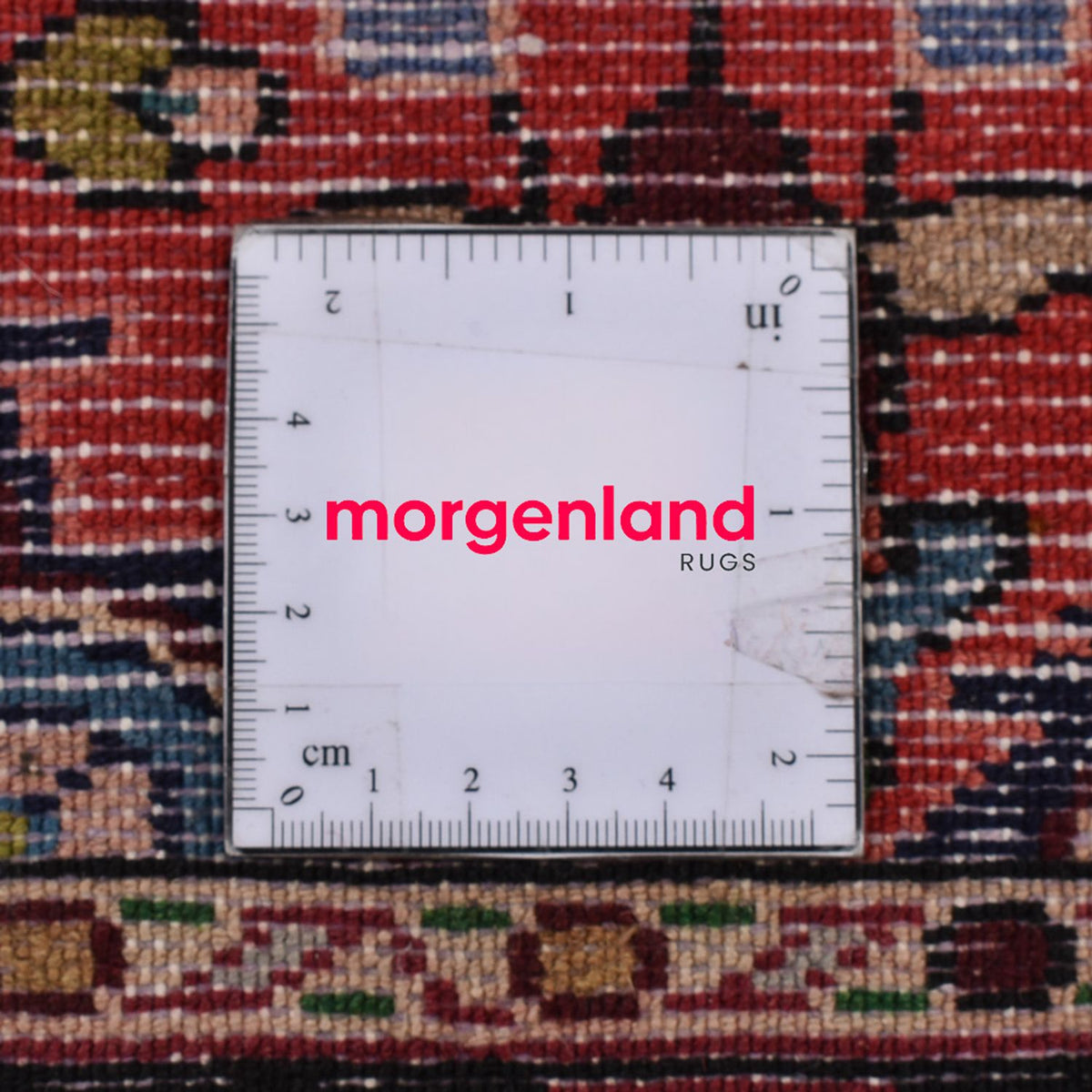 Perski dywan - Nomadyczny - 110 x 76 cm - czerwony