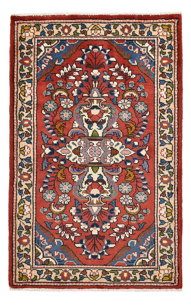 Perski dywan - Nomadyczny - 130 x 77 cm - czerwony