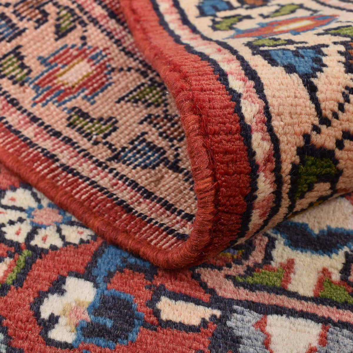 Perski dywan - Nomadyczny - 130 x 77 cm - czerwony