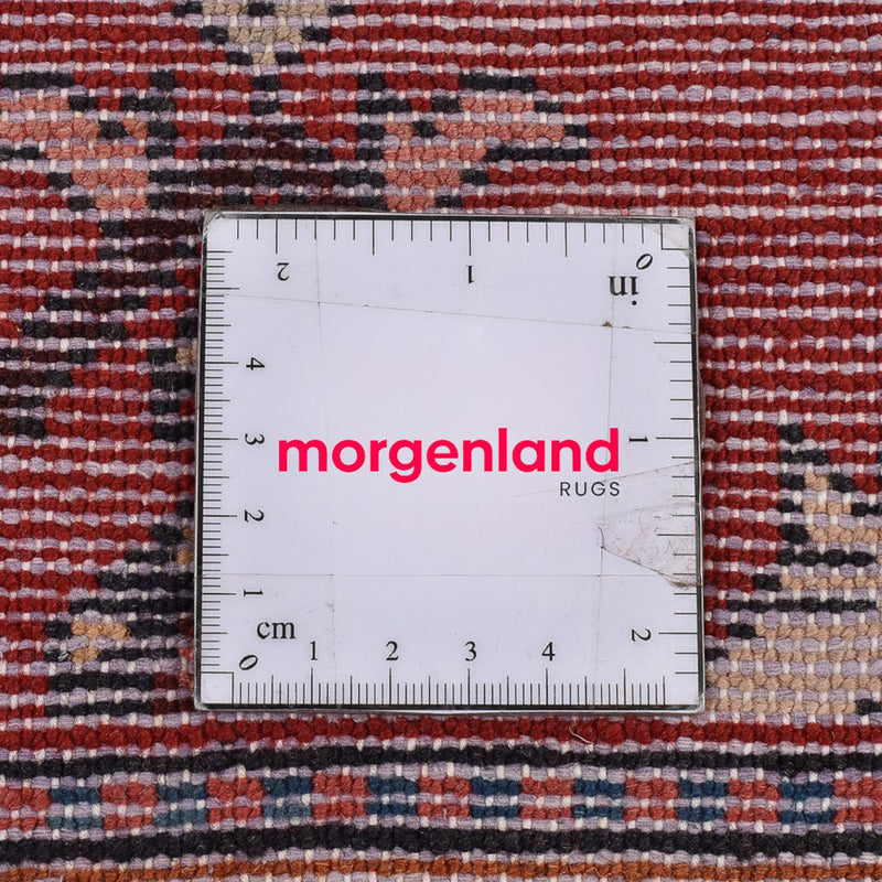 Perski dywan - Nomadyczny - 125 x 72 cm - czerwony