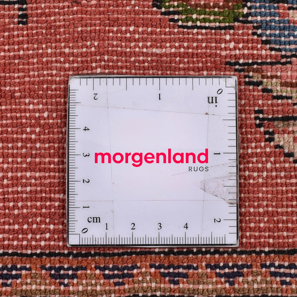 Perski dywan - Nomadyczny - 110 x 79 cm - jasna czerwień