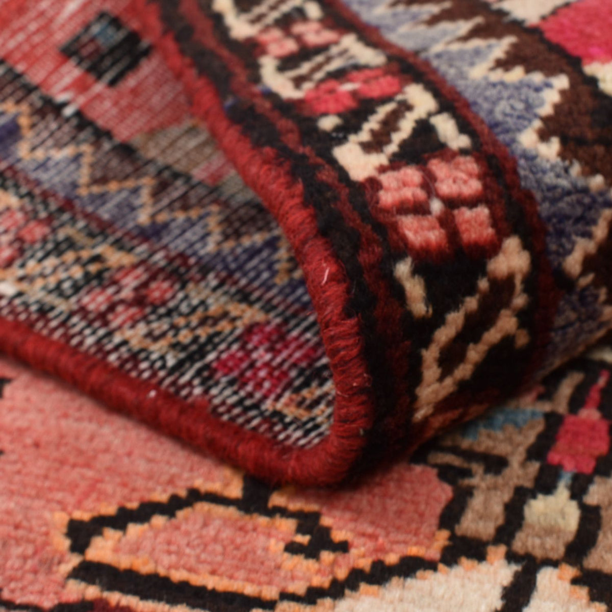 Perski dywan - Nomadyczny - 123 x 80 cm - jasna czerwień