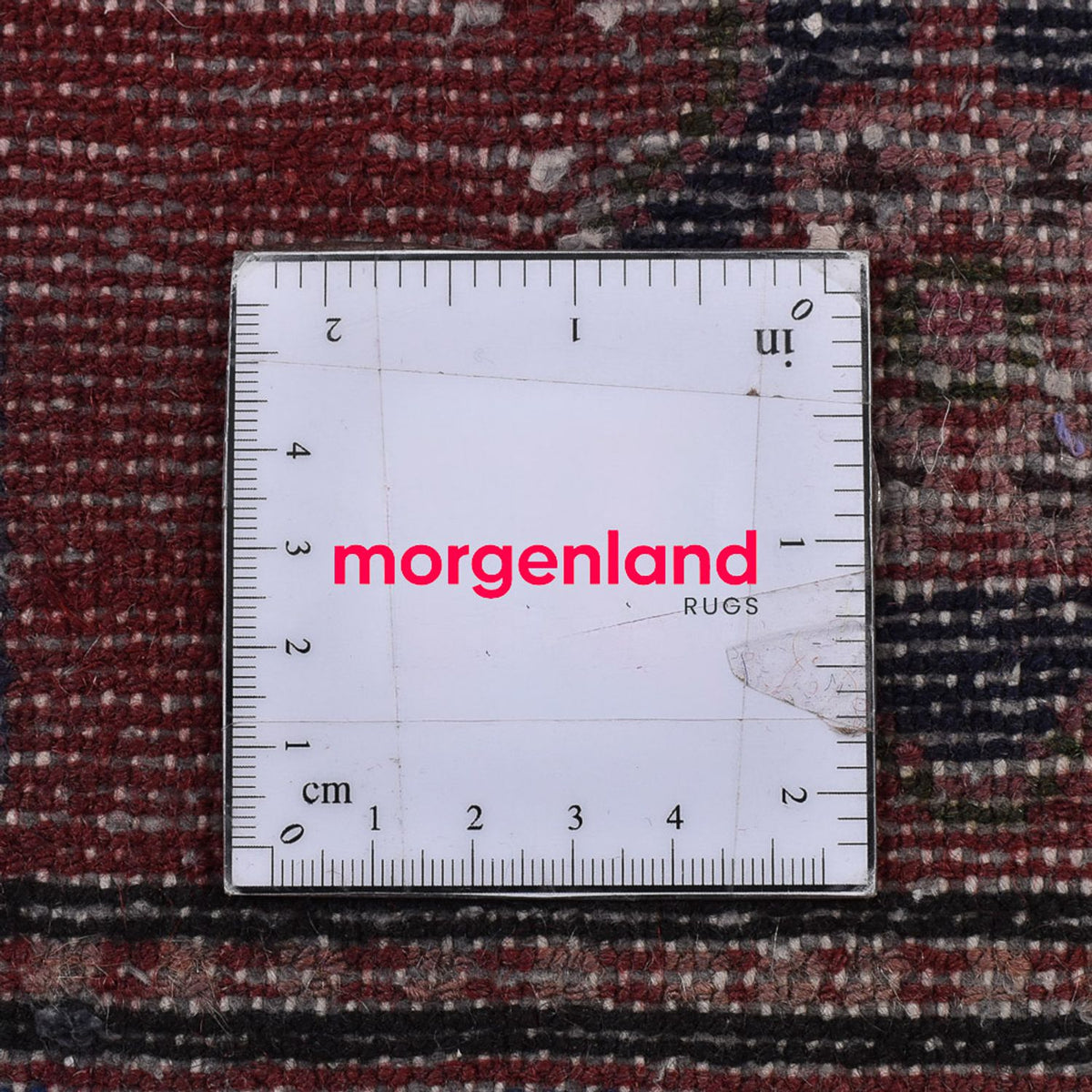 Perski dywan - Nomadyczny - 128 x 71 cm - czerwony