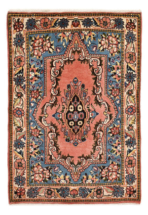 Perski dywan - Nomadyczny - 97 x 65 cm - jasna czerwień