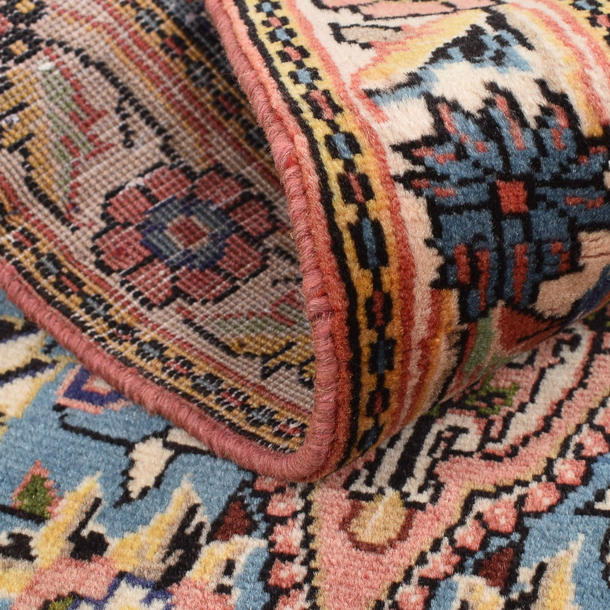 Perski dywan - Nomadyczny - 97 x 65 cm - jasna czerwień