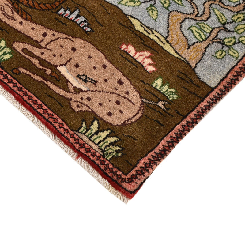 Perski dywan - Nomadyczny - 67 x 45 cm - wielokolorowy