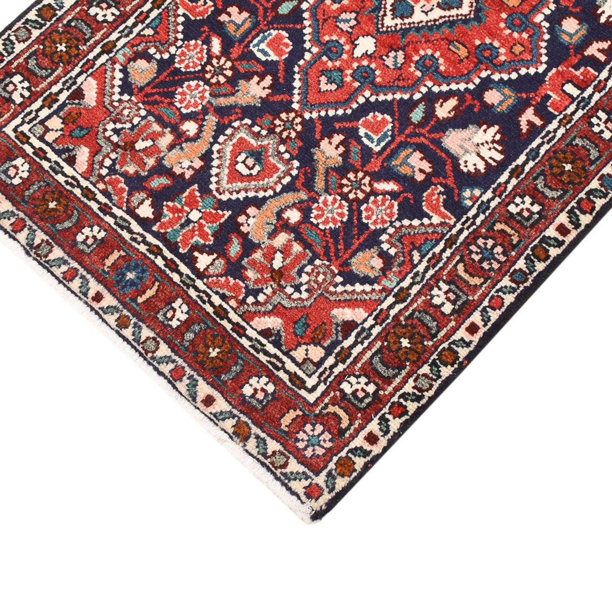 Perski dywan - Nomadyczny - 90 x 53 cm - ciemna czerwień