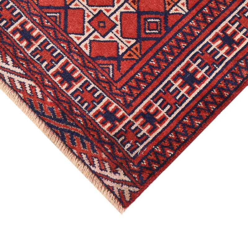 Perski dywan - Nomadyczny - 92 x 70 cm - ciemna czerwień