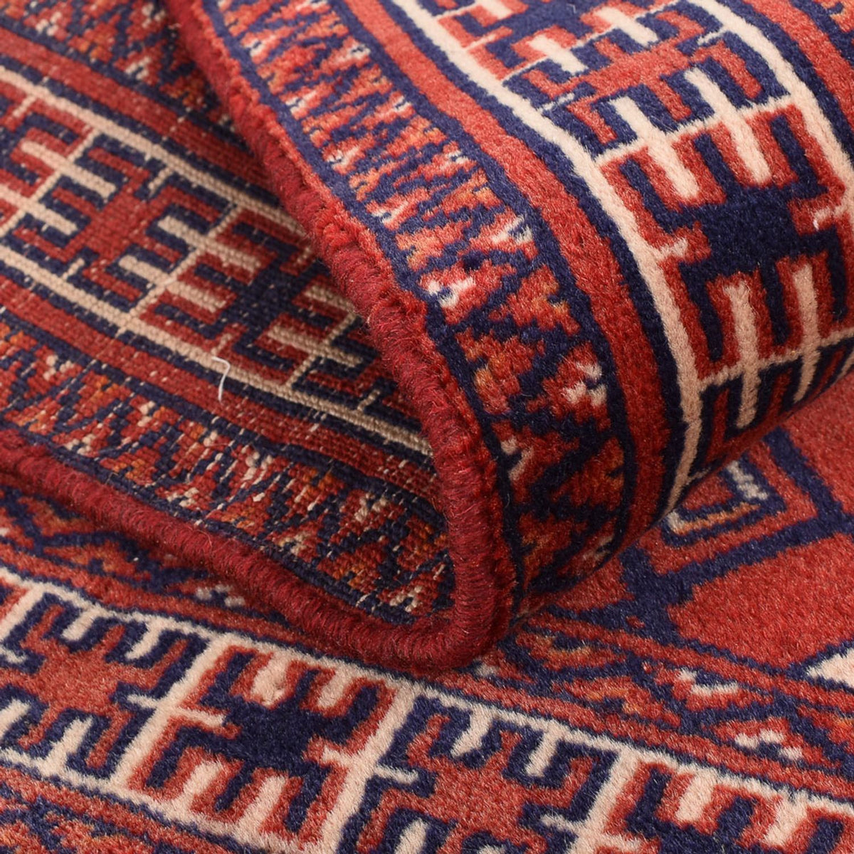 Perski dywan - Nomadyczny - 92 x 70 cm - ciemna czerwień