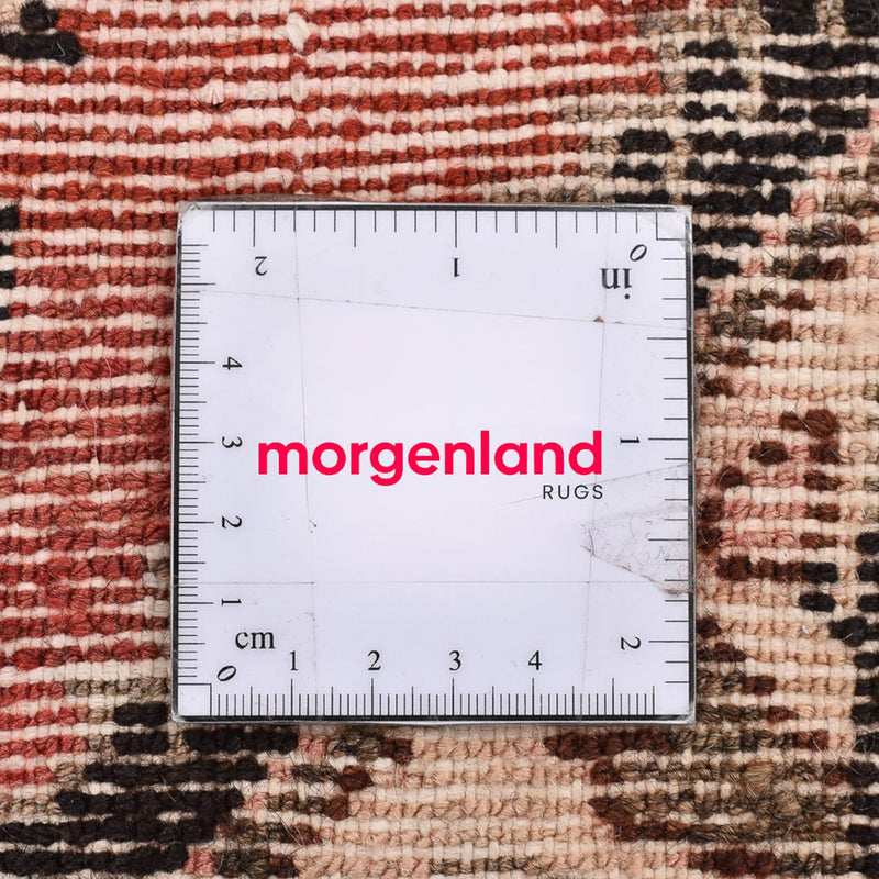 Perski dywan - Nomadyczny kwadratowy  - 63 x 47 cm - czerwony