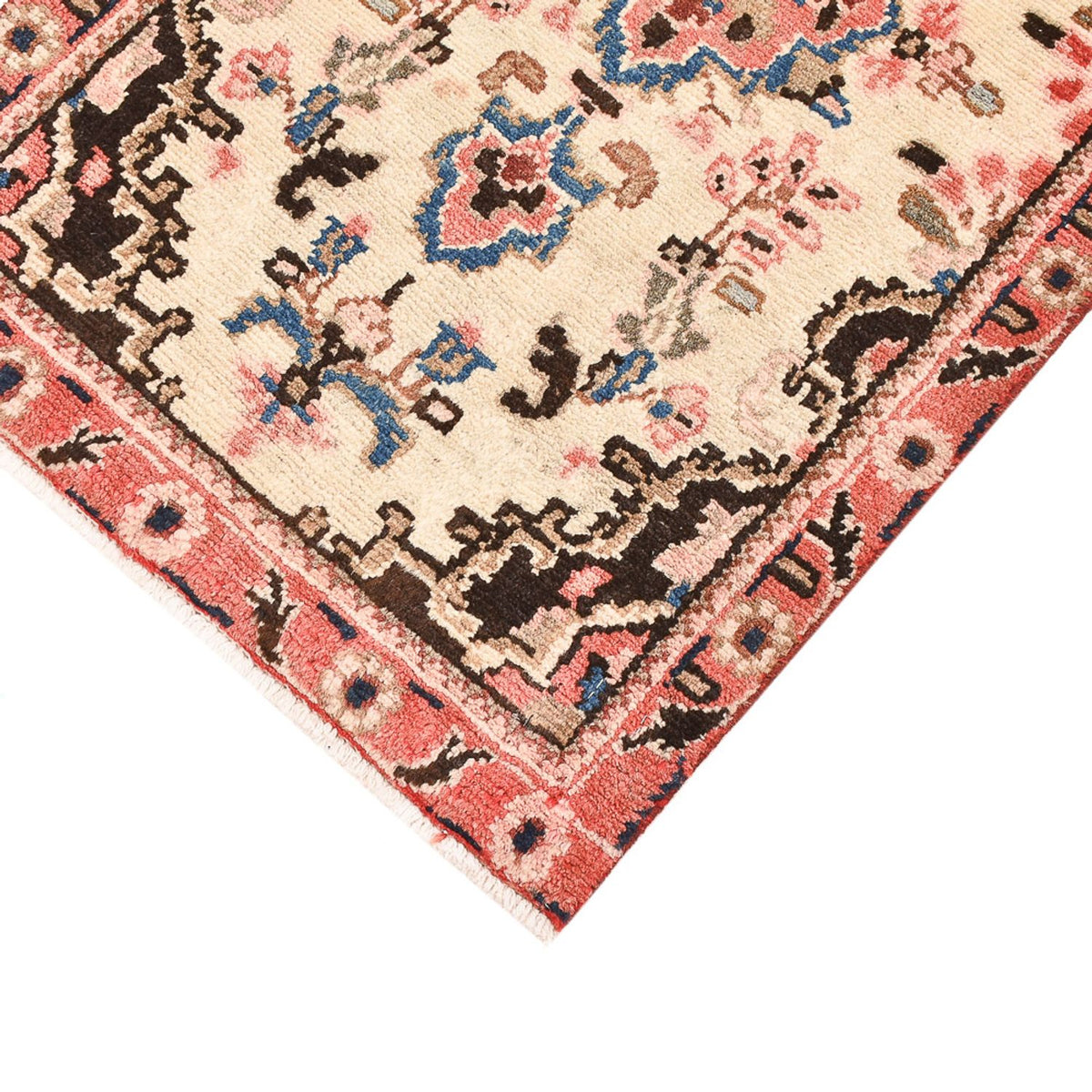 Perski dywan - Nomadyczny - 101 x 56 cm - jasny beż