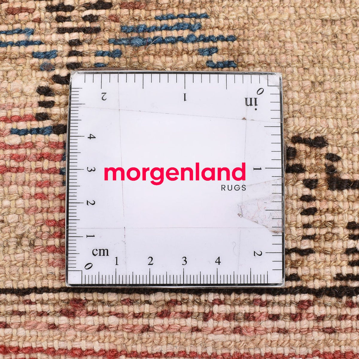 Perski dywan - Nomadyczny - 101 x 56 cm - jasny beż