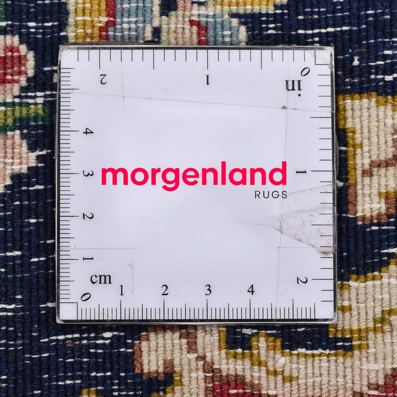 Perski dywan - Nomadyczny - 70 x 53 cm - ciemnoniebieski