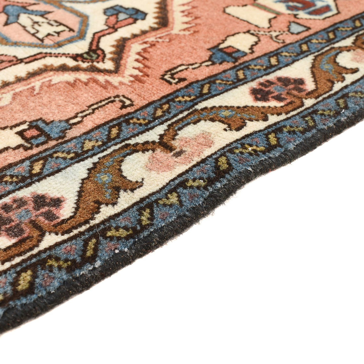 Perski dywan - Nomadyczny - 102 x 69 cm - jasna czerwień