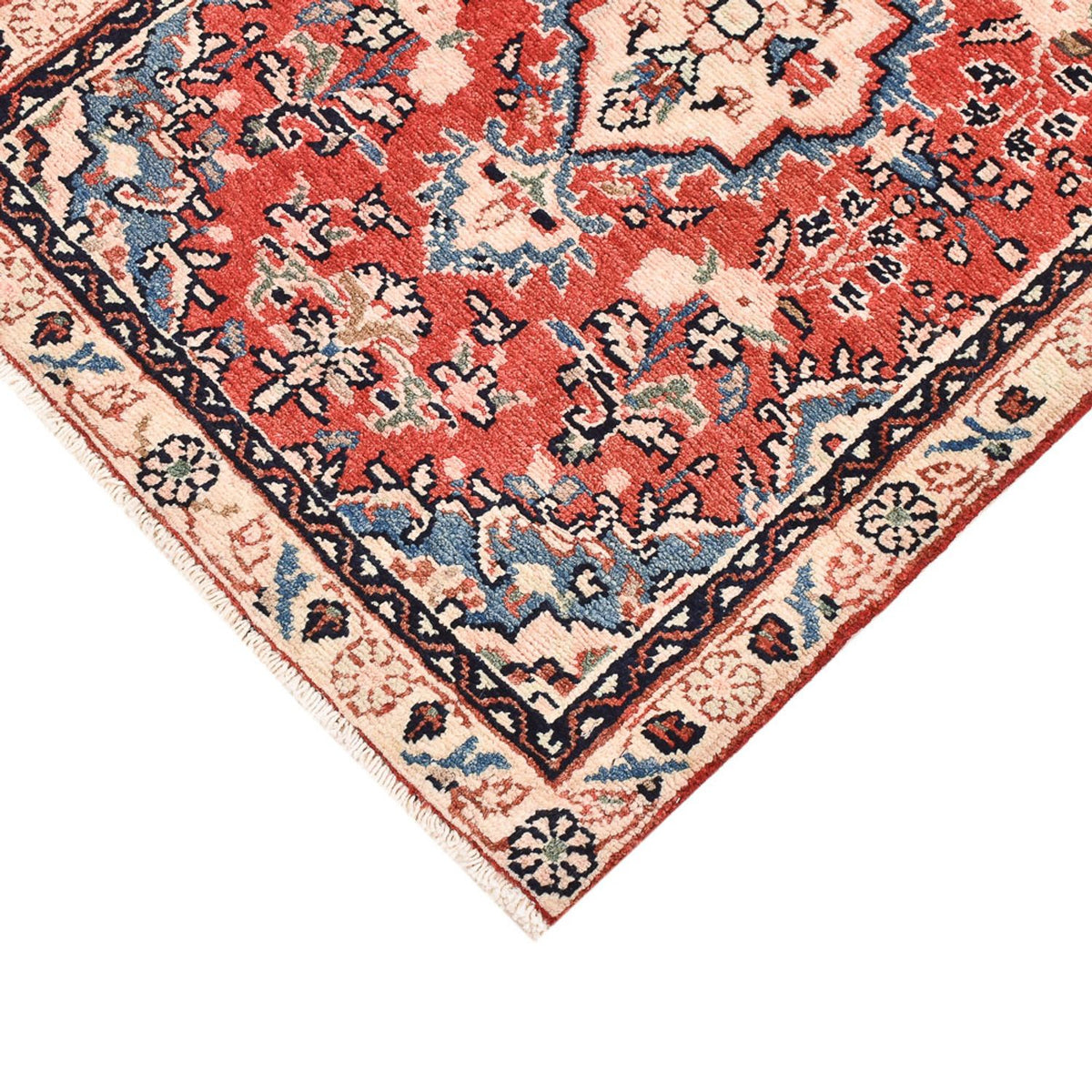 Perski dywan - Nomadyczny - 97 x 62 cm - czerwony