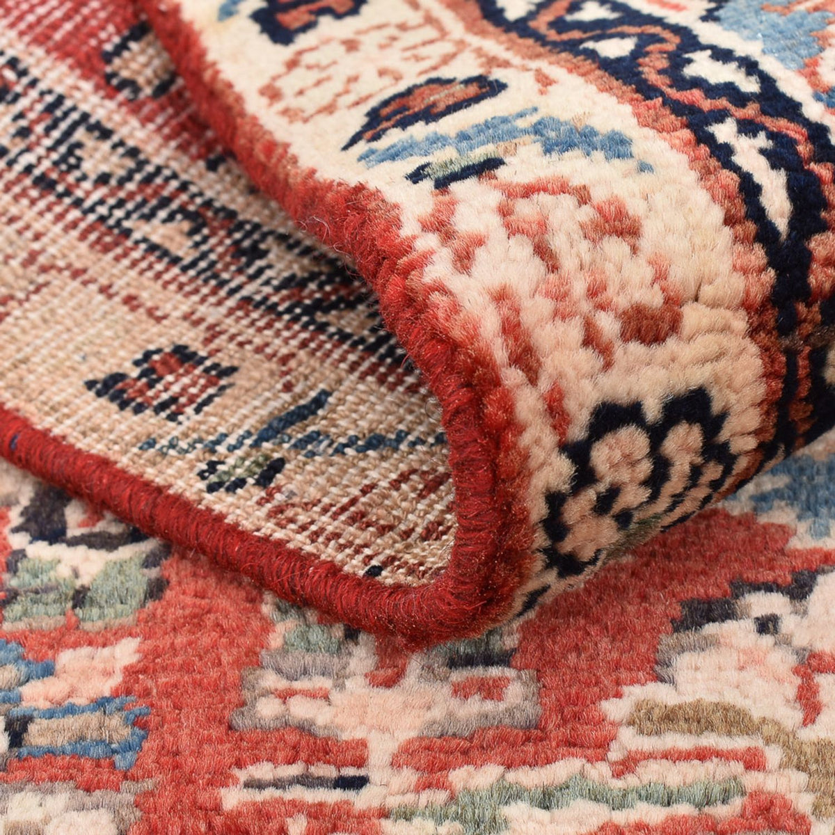 Perski dywan - Nomadyczny - 97 x 62 cm - czerwony