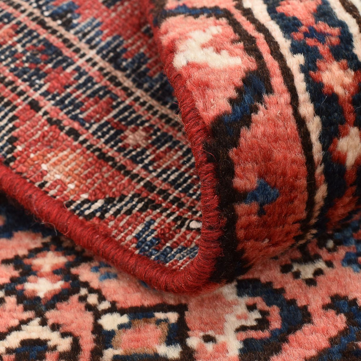 Perski dywan - Nomadyczny - 92 x 55 cm - jasna czerwień