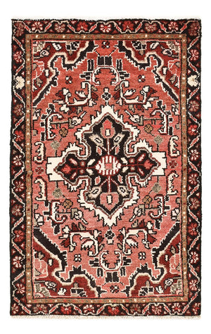 Perski dywan - Nomadyczny - 93 x 59 cm - jasna czerwień