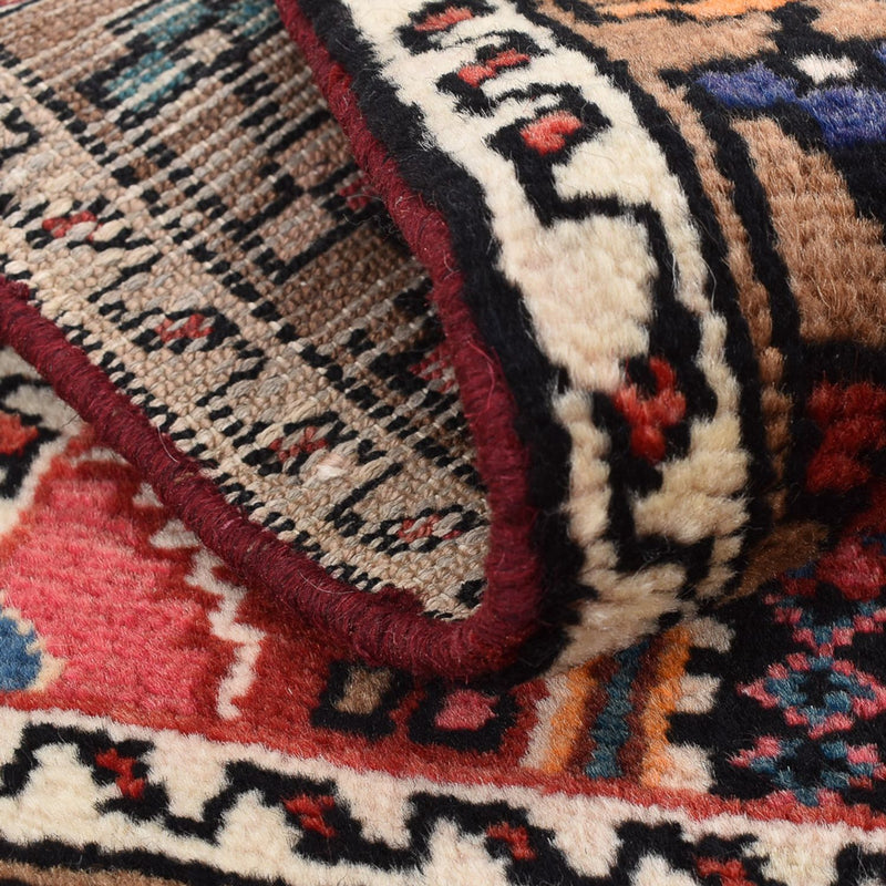 Perski dywan - Nomadyczny - 83 x 52 cm - jasna czerwień