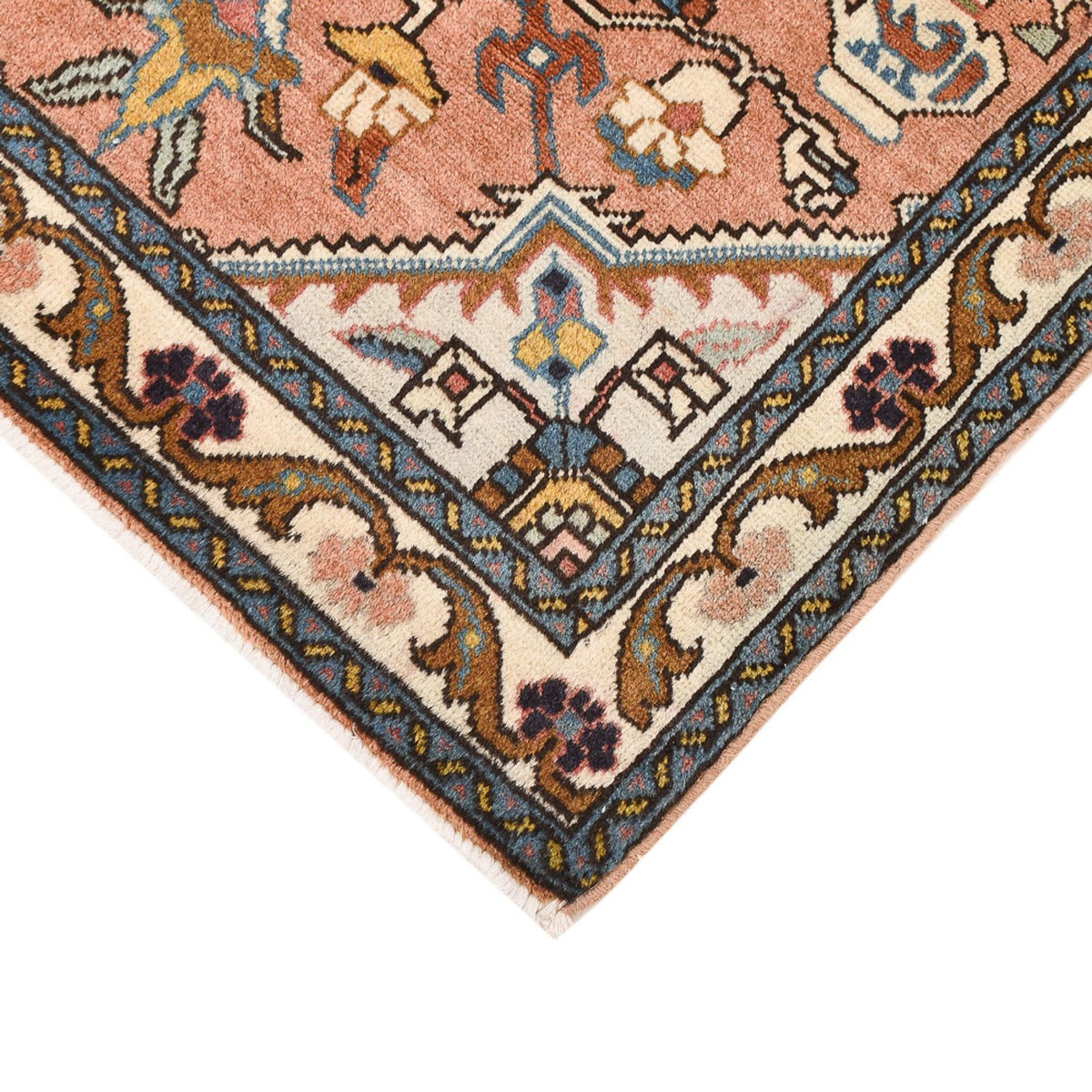 Perski dywan - Nomadyczny - 95 x 68 cm - jasna czerwień