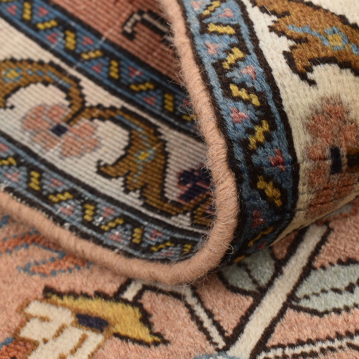 Perski dywan - Nomadyczny - 95 x 68 cm - jasna czerwień