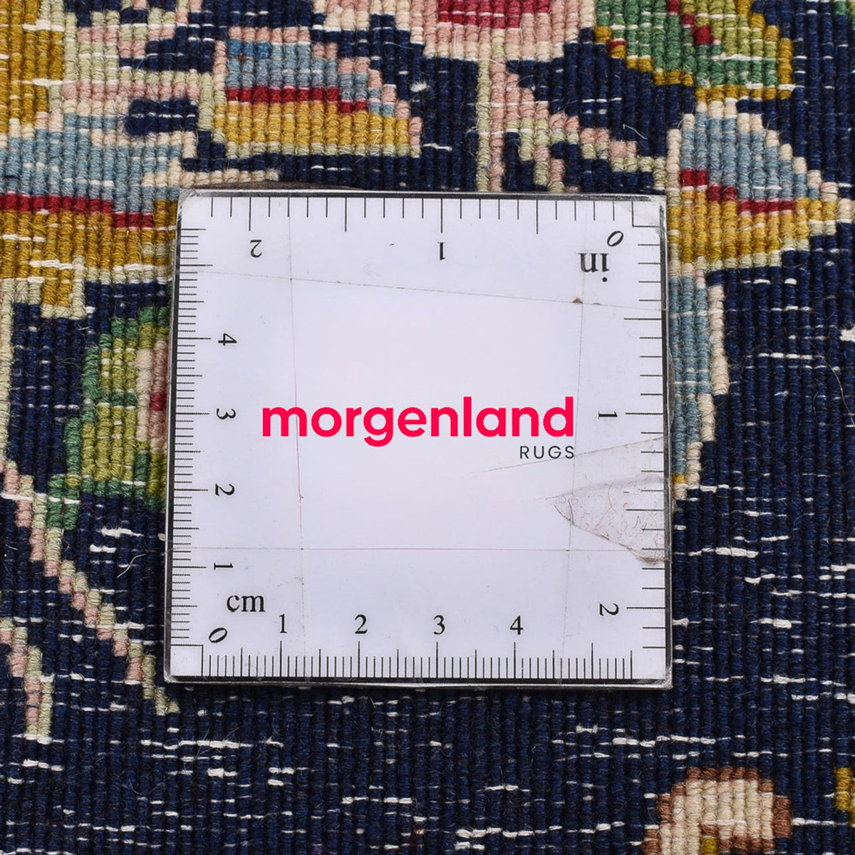 Perski dywan - Nomadyczny kwadratowy  - 50 x 50 cm - ciemna czerwień