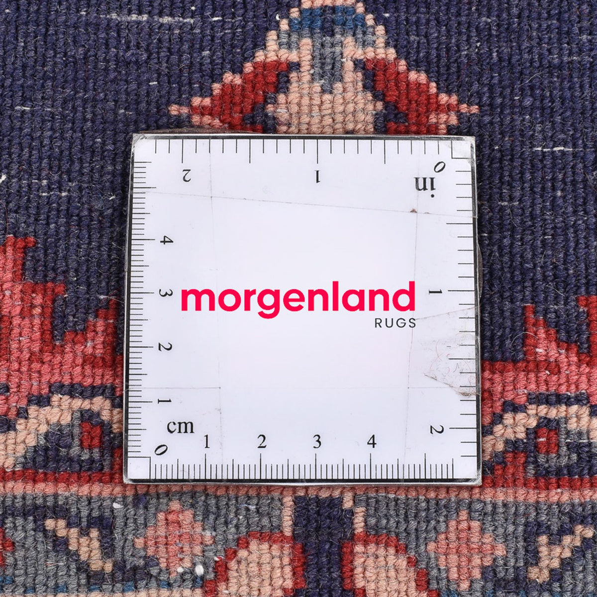 Perski dywan - Nomadyczny - 100 x 68 cm - ciemnoniebieski