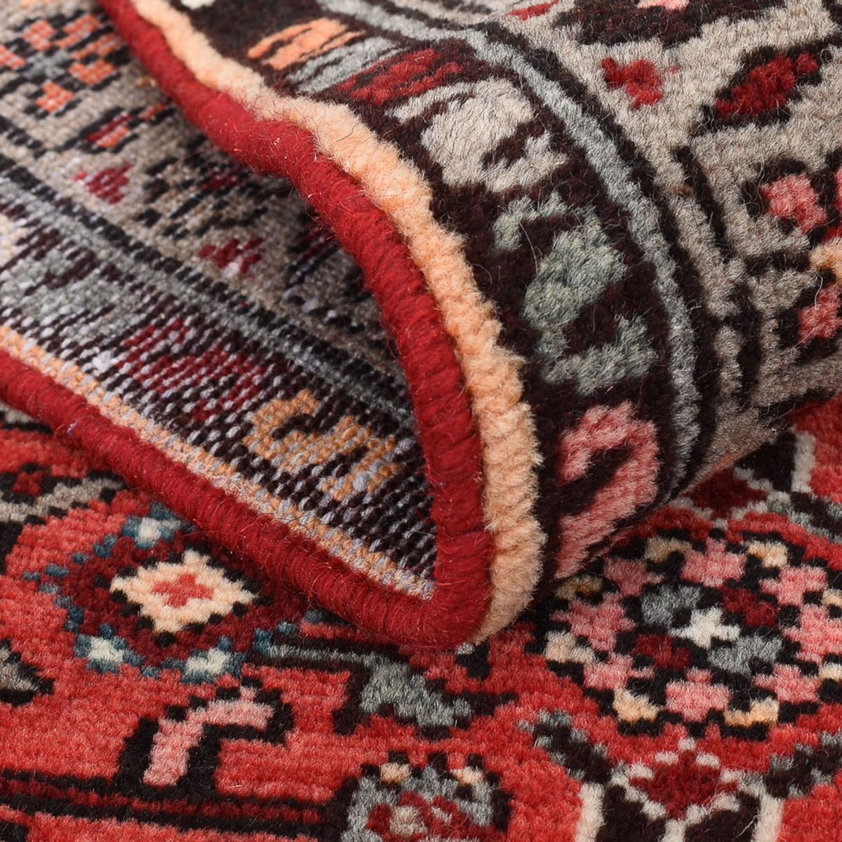 Perski dywan - Nomadyczny - 100 x 60 cm - czerwony