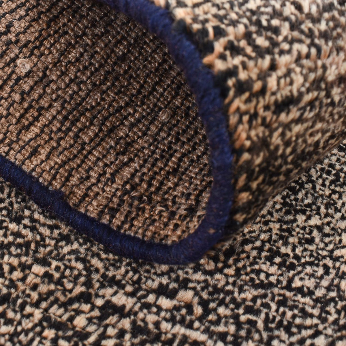 Perski dywan - Nomadyczny kwadratowy  - 80 x 37 cm - ciemny beż