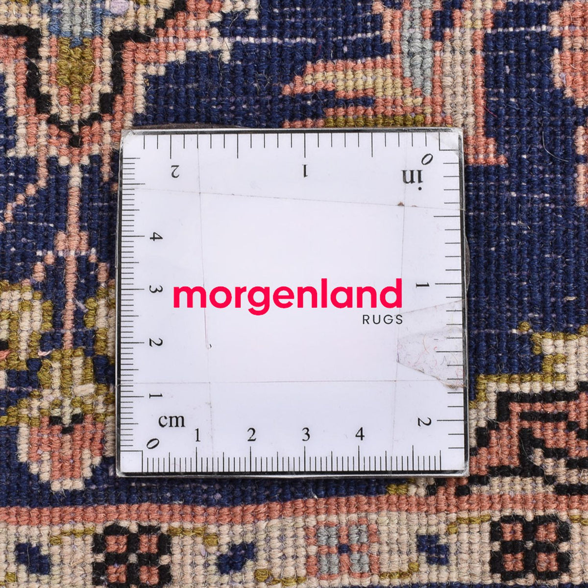 Perski dywan - Nomadyczny - 87 x 65 cm - ciemnoniebieski