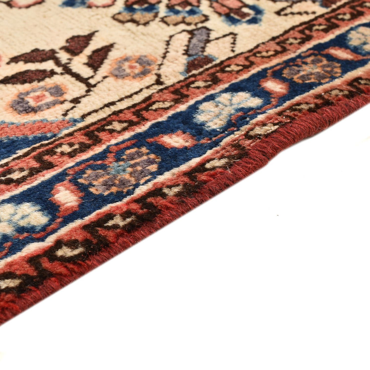 Perski dywan - Nomadyczny - 75 x 58 cm - beżowy