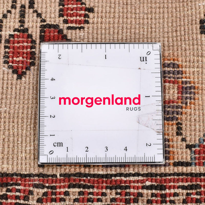 Perski dywan - Nomadyczny - 75 x 58 cm - beżowy