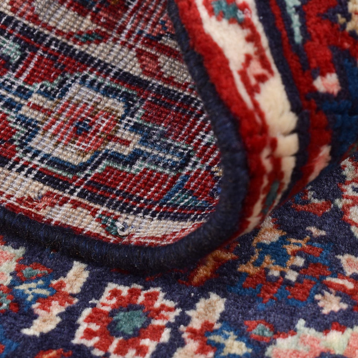 Perski dywan - Nomadyczny - 104 x 68 cm - fioletowy