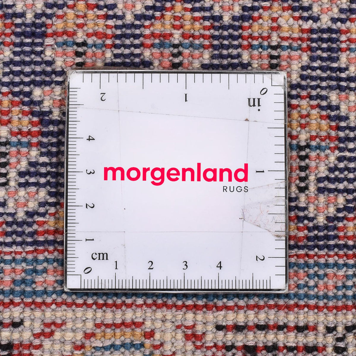 Perski dywan - Nomadyczny kwadratowy  - 73 x 61 cm - fioletowy