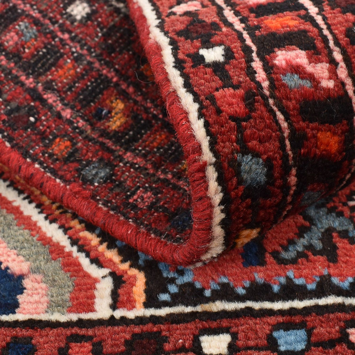 Perski dywan - Nomadyczny - 85 x 60 cm - czerwony