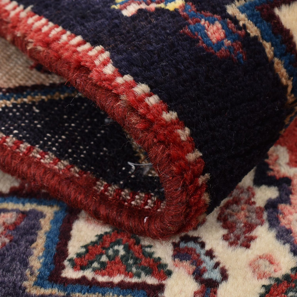 Perski dywan - Nomadyczny - 83 x 63 cm - czerwony