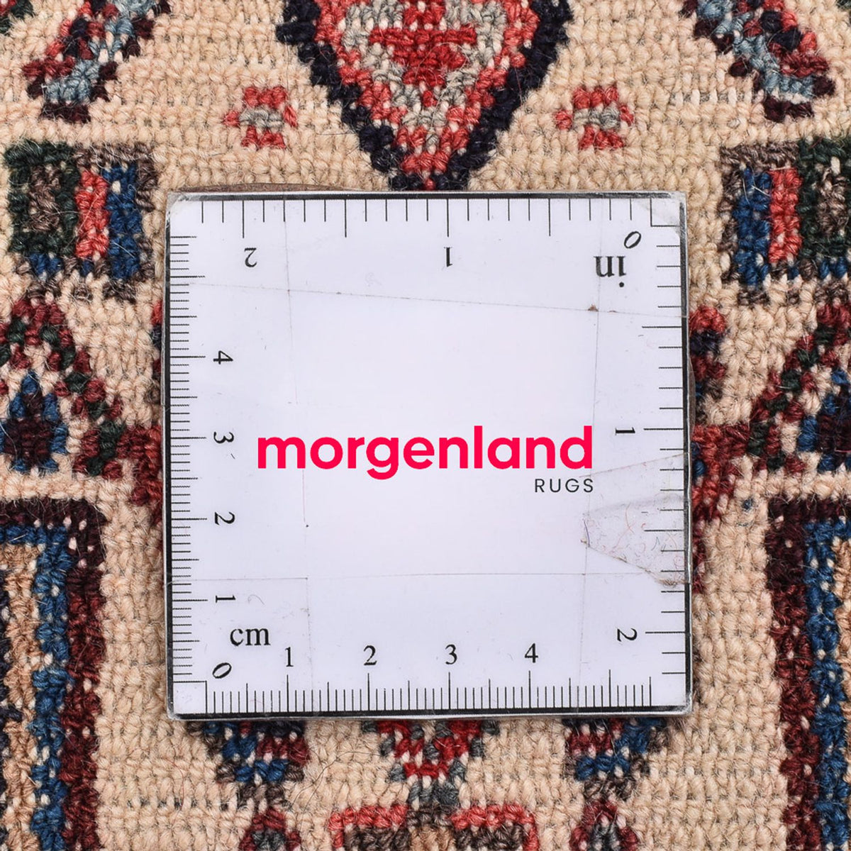 Perski dywan - Nomadyczny - 83 x 63 cm - czerwony