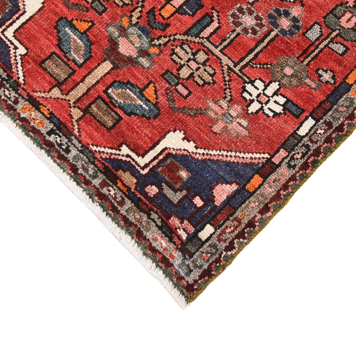 Perski dywan - Nomadyczny - 100 x 60 cm - czerwony