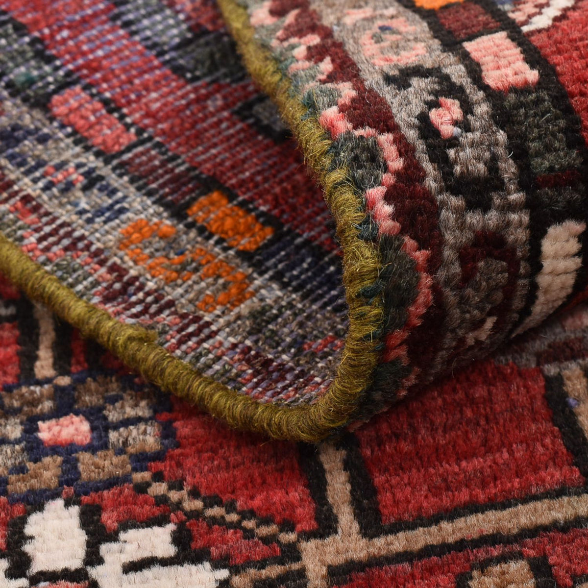 Perski dywan - Nomadyczny - 100 x 60 cm - czerwony